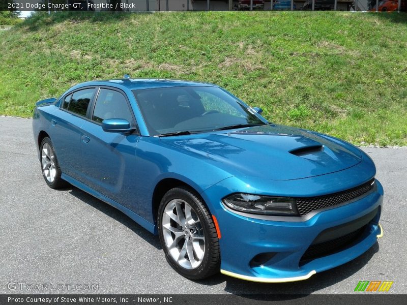 Frostbite / Black 2021 Dodge Charger GT