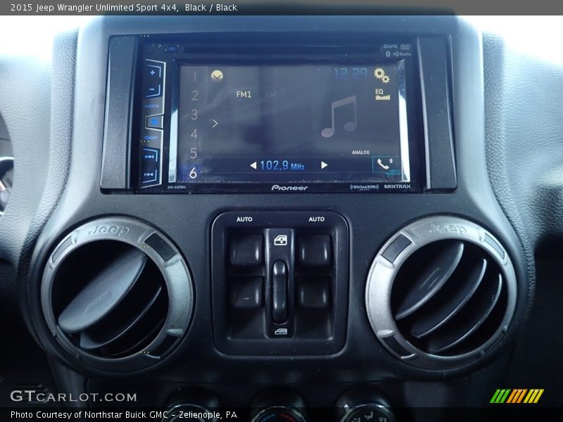 Black / Black 2015 Jeep Wrangler Unlimited Sport 4x4