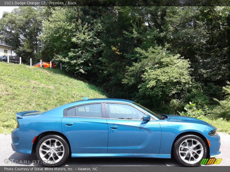 Frostbite / Black 2021 Dodge Charger GT
