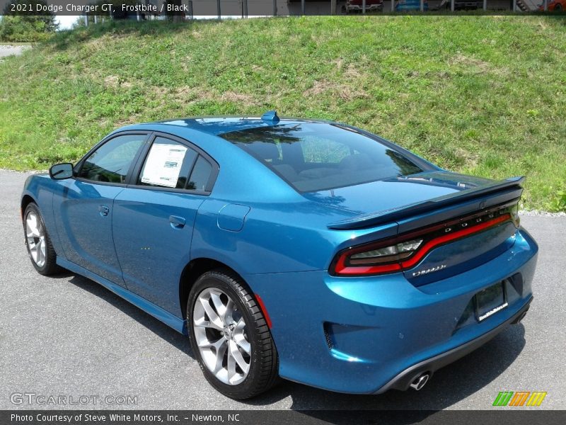 Frostbite / Black 2021 Dodge Charger GT