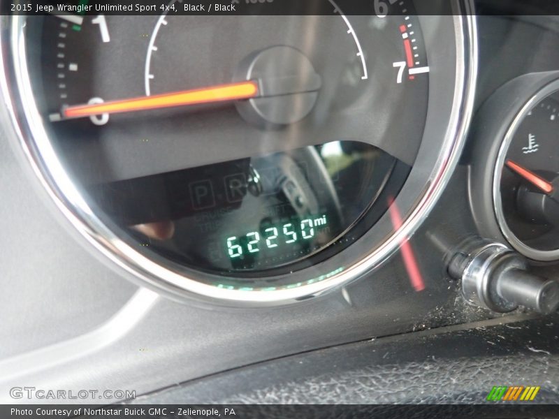 Black / Black 2015 Jeep Wrangler Unlimited Sport 4x4
