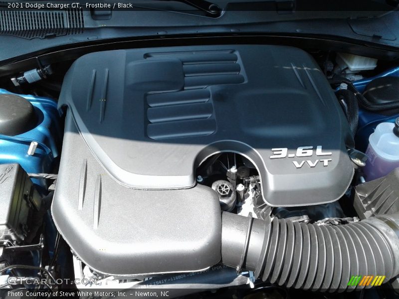 Frostbite / Black 2021 Dodge Charger GT