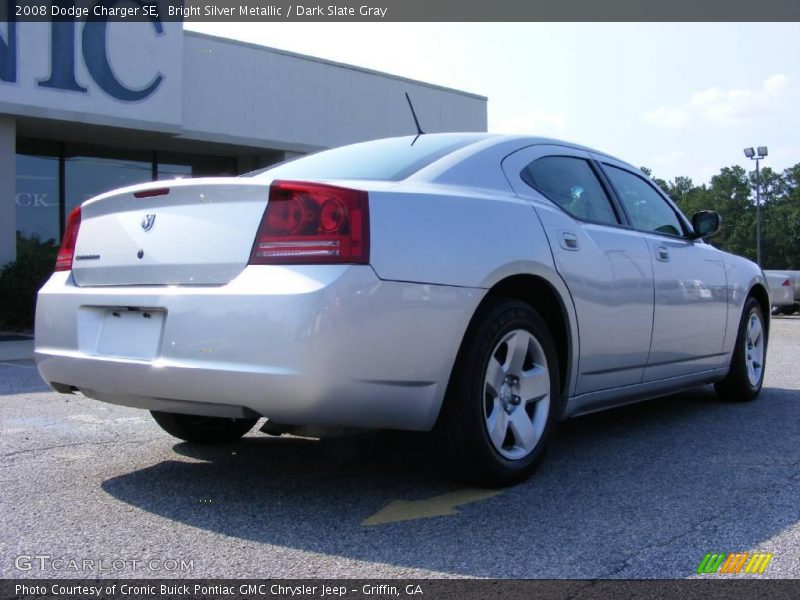 Bright Silver Metallic / Dark Slate Gray 2008 Dodge Charger SE