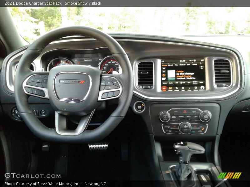 Smoke Show / Black 2021 Dodge Charger Scat Pack