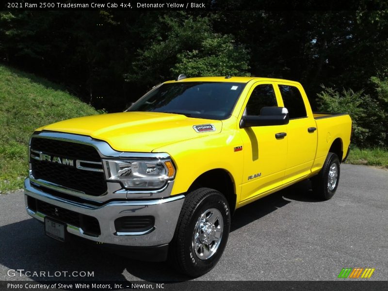 Detonator Yellow / Black 2021 Ram 2500 Tradesman Crew Cab 4x4