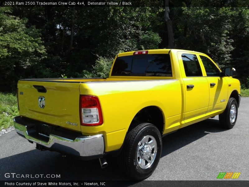 Detonator Yellow / Black 2021 Ram 2500 Tradesman Crew Cab 4x4