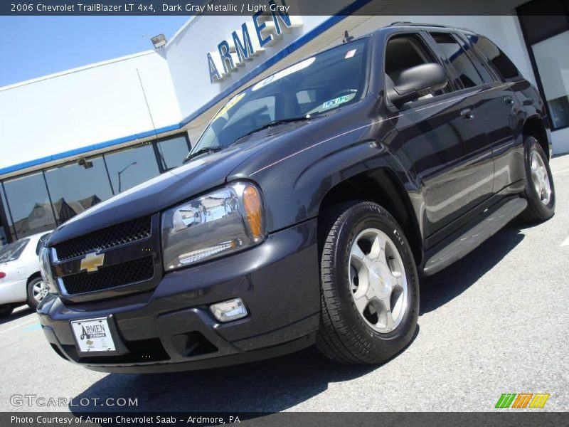 Dark Gray Metallic / Light Gray 2006 Chevrolet TrailBlazer LT 4x4