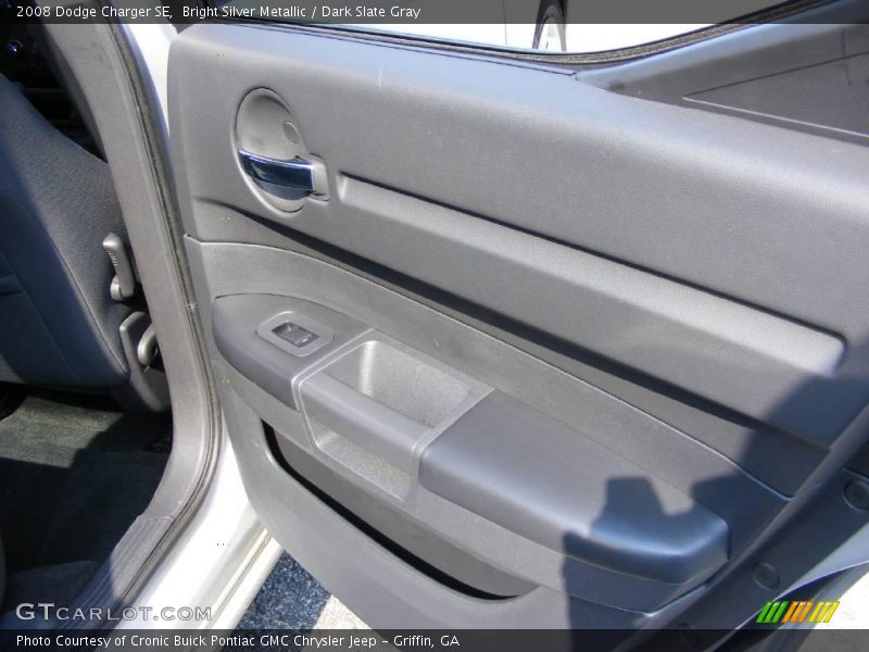 Bright Silver Metallic / Dark Slate Gray 2008 Dodge Charger SE