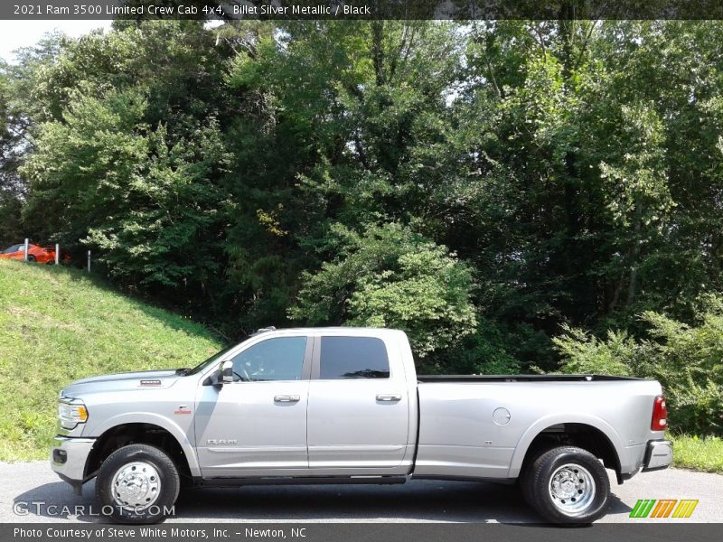 Billet Silver Metallic / Black 2021 Ram 3500 Limited Crew Cab 4x4