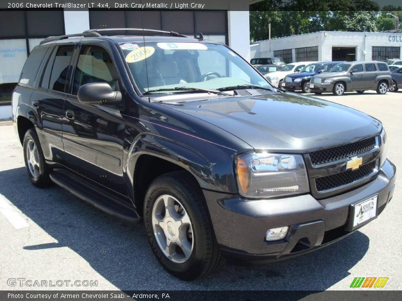 Dark Gray Metallic / Light Gray 2006 Chevrolet TrailBlazer LT 4x4