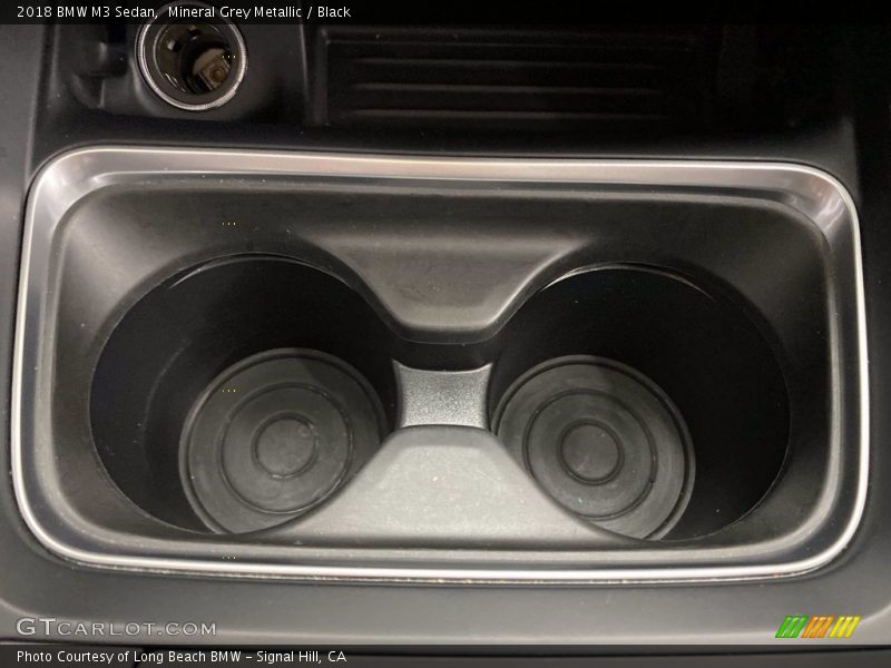 Mineral Grey Metallic / Black 2018 BMW M3 Sedan