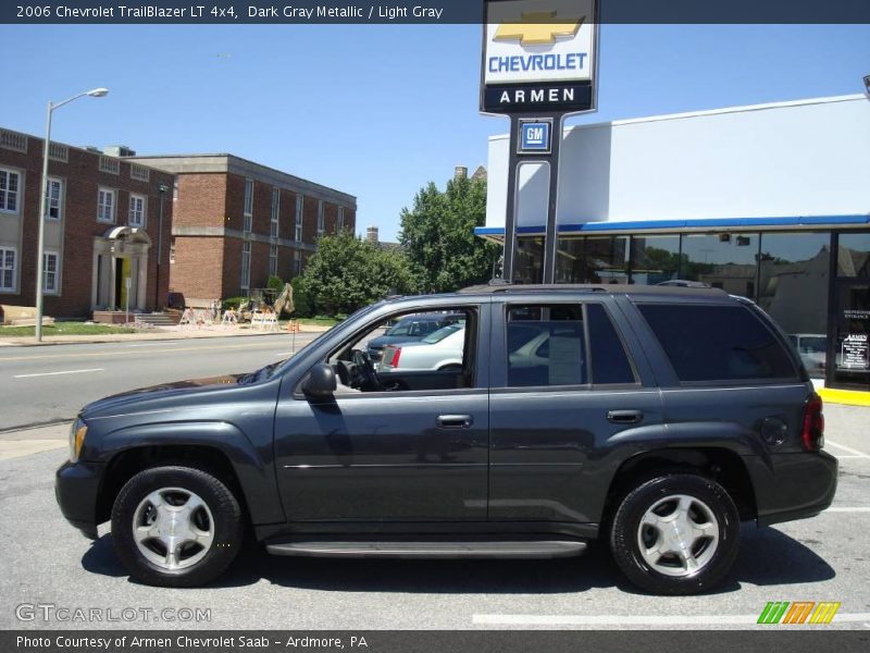 Dark Gray Metallic / Light Gray 2006 Chevrolet TrailBlazer LT 4x4