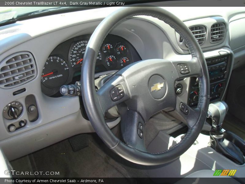 Dark Gray Metallic / Light Gray 2006 Chevrolet TrailBlazer LT 4x4