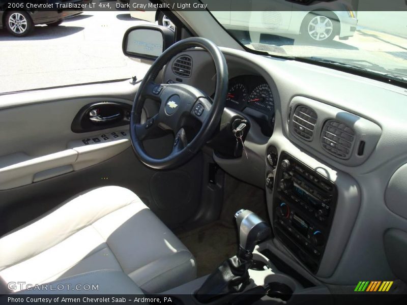 Dark Gray Metallic / Light Gray 2006 Chevrolet TrailBlazer LT 4x4