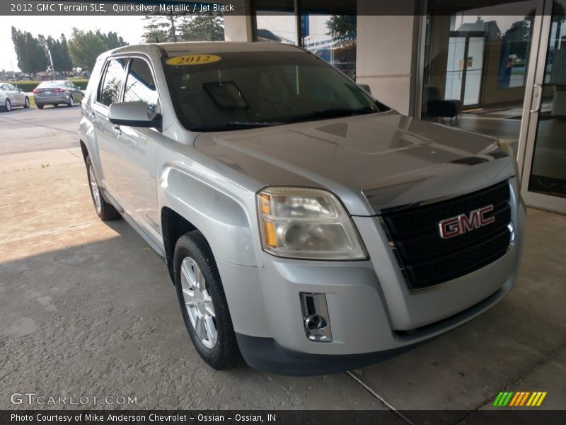 Quicksilver Metallic / Jet Black 2012 GMC Terrain SLE