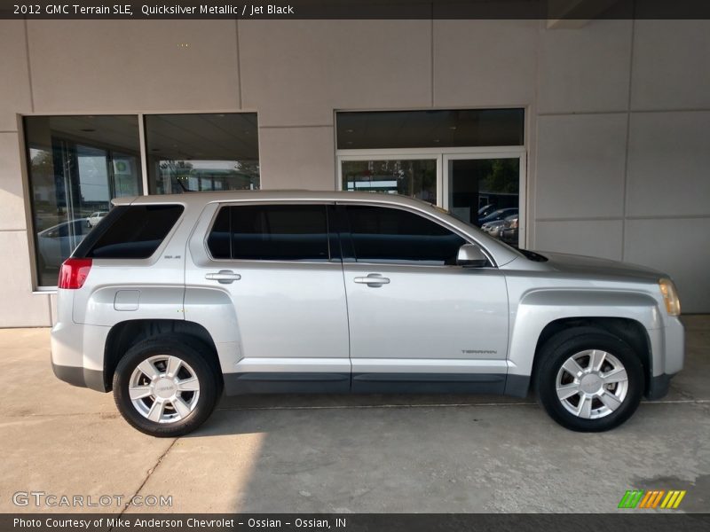 Quicksilver Metallic / Jet Black 2012 GMC Terrain SLE