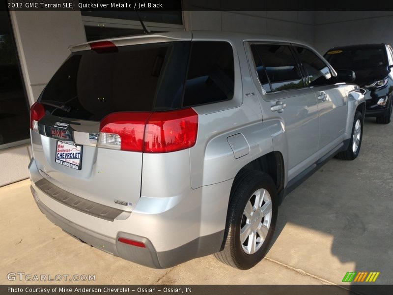Quicksilver Metallic / Jet Black 2012 GMC Terrain SLE