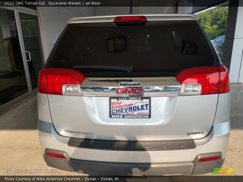 Quicksilver Metallic / Jet Black 2012 GMC Terrain SLE