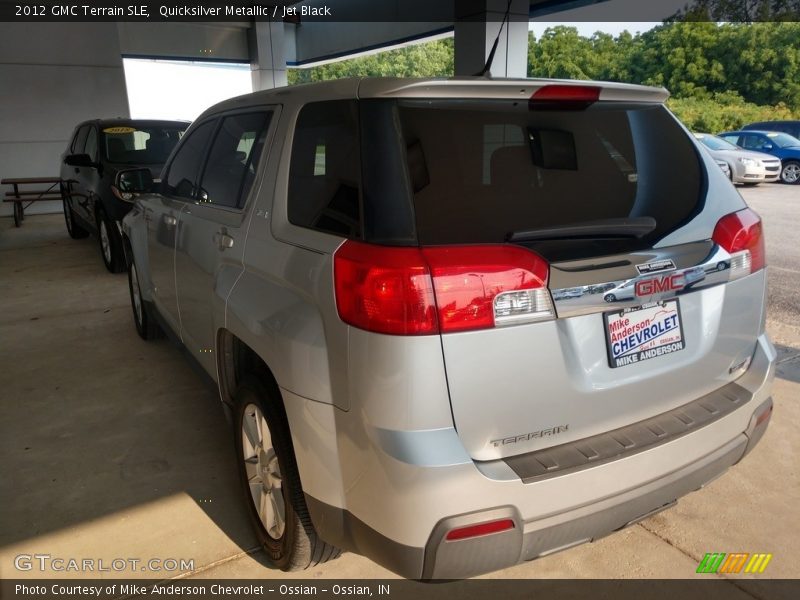 Quicksilver Metallic / Jet Black 2012 GMC Terrain SLE