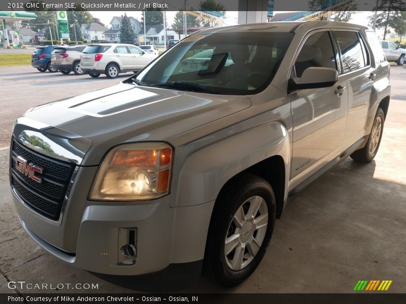 Quicksilver Metallic / Jet Black 2012 GMC Terrain SLE