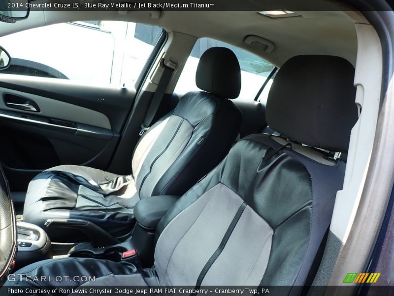 Blue Ray Metallic / Jet Black/Medium Titanium 2014 Chevrolet Cruze LS
