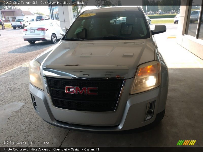 Quicksilver Metallic / Jet Black 2012 GMC Terrain SLE