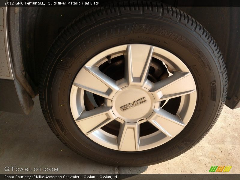 Quicksilver Metallic / Jet Black 2012 GMC Terrain SLE