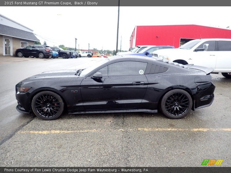 Black / Ebony 2015 Ford Mustang GT Premium Coupe