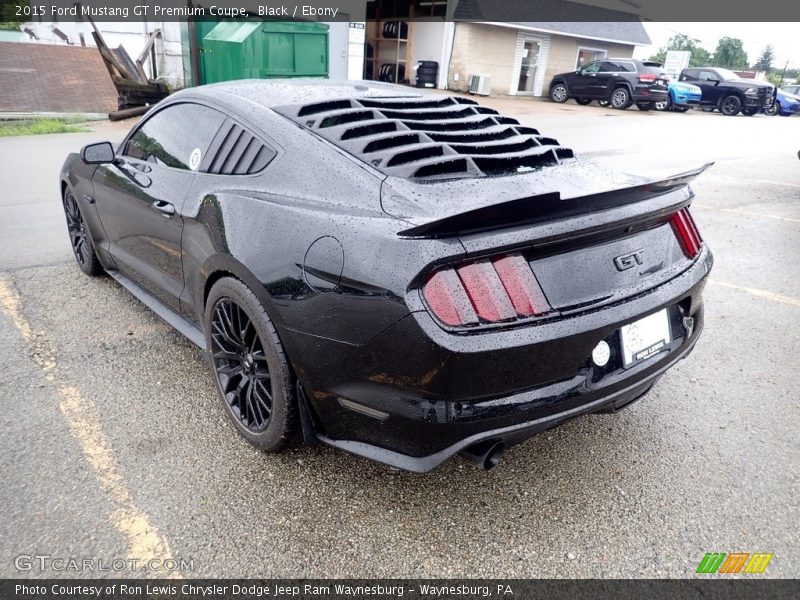 Black / Ebony 2015 Ford Mustang GT Premium Coupe