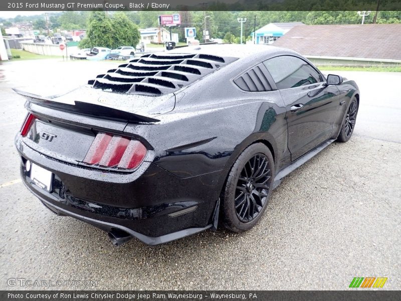 Black / Ebony 2015 Ford Mustang GT Premium Coupe
