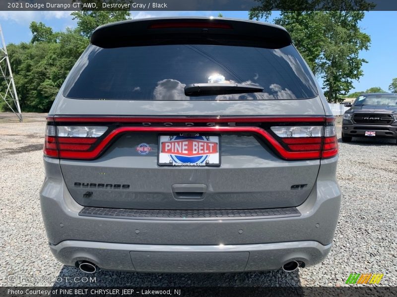 Destroyer Gray / Black 2021 Dodge Durango GT AWD