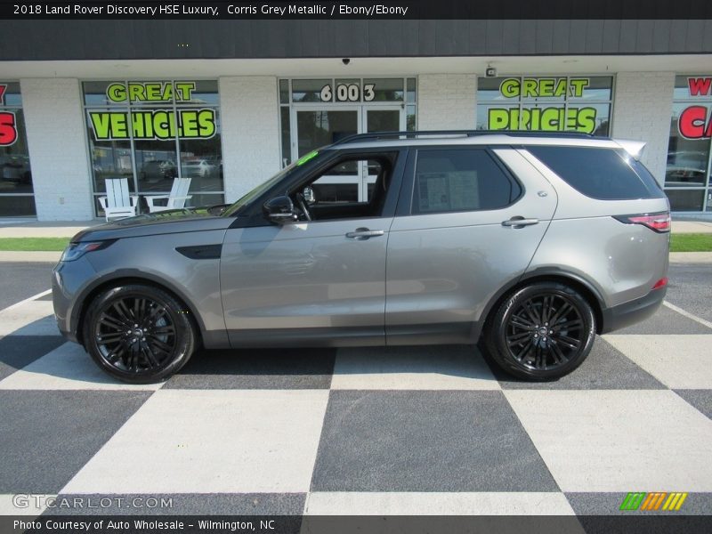 Corris Grey Metallic / Ebony/Ebony 2018 Land Rover Discovery HSE Luxury