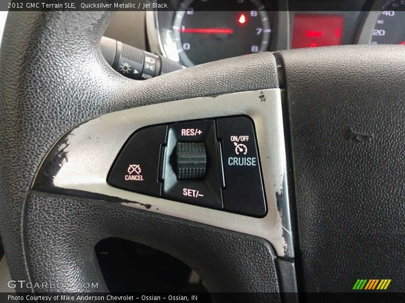 Quicksilver Metallic / Jet Black 2012 GMC Terrain SLE