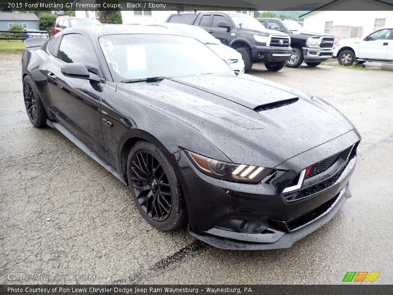 Black / Ebony 2015 Ford Mustang GT Premium Coupe
