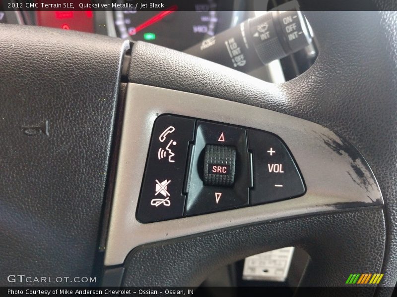 Quicksilver Metallic / Jet Black 2012 GMC Terrain SLE