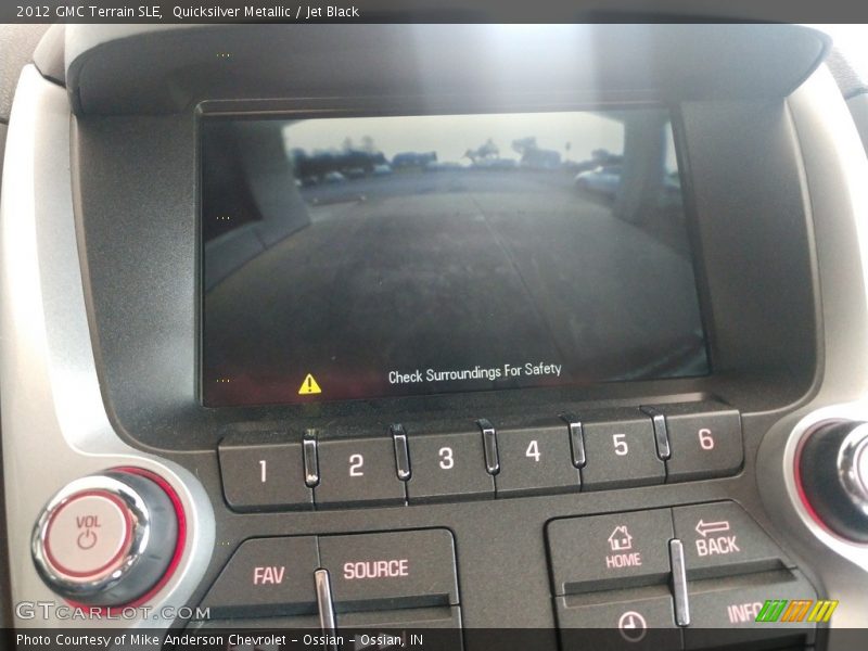 Quicksilver Metallic / Jet Black 2012 GMC Terrain SLE