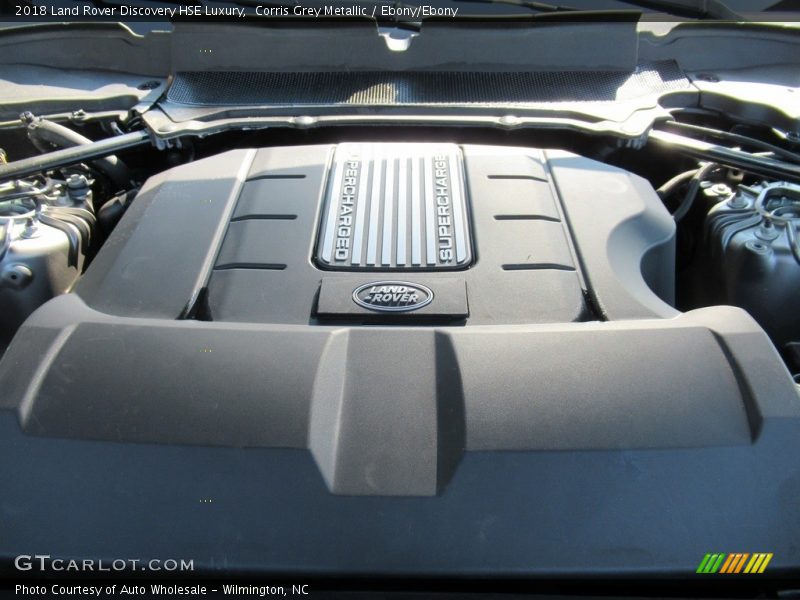 Corris Grey Metallic / Ebony/Ebony 2018 Land Rover Discovery HSE Luxury