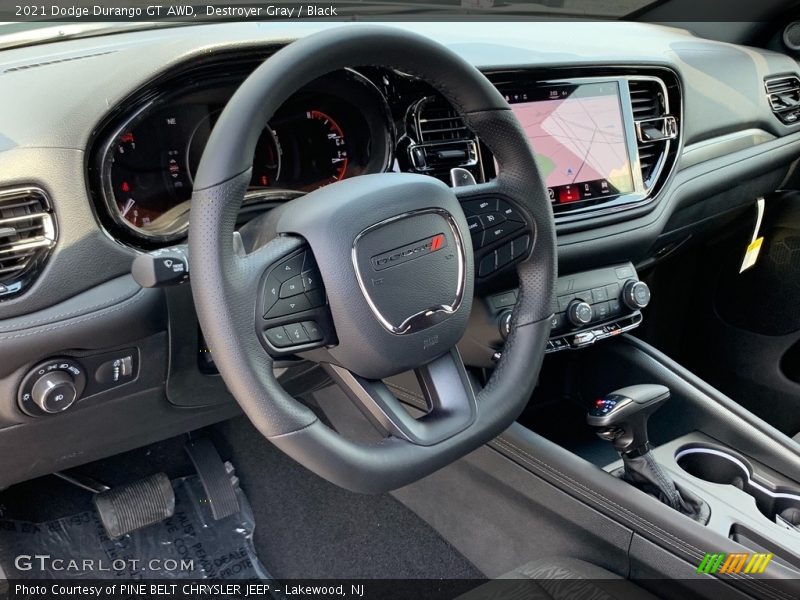 Destroyer Gray / Black 2021 Dodge Durango GT AWD