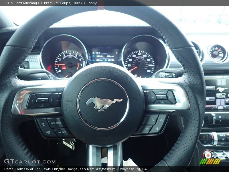 Black / Ebony 2015 Ford Mustang GT Premium Coupe
