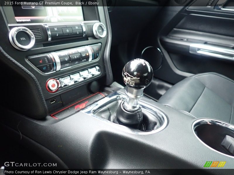 Black / Ebony 2015 Ford Mustang GT Premium Coupe