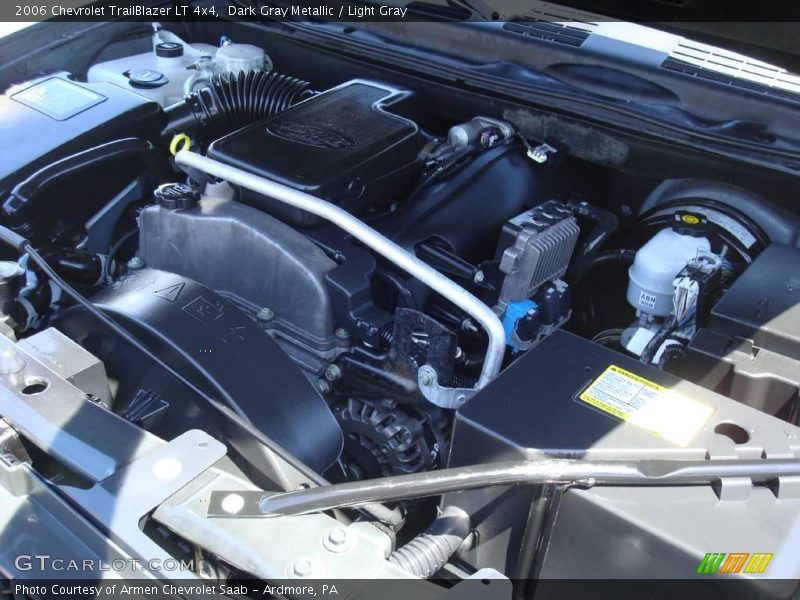 Dark Gray Metallic / Light Gray 2006 Chevrolet TrailBlazer LT 4x4