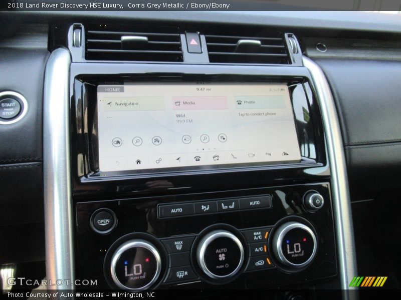 Corris Grey Metallic / Ebony/Ebony 2018 Land Rover Discovery HSE Luxury
