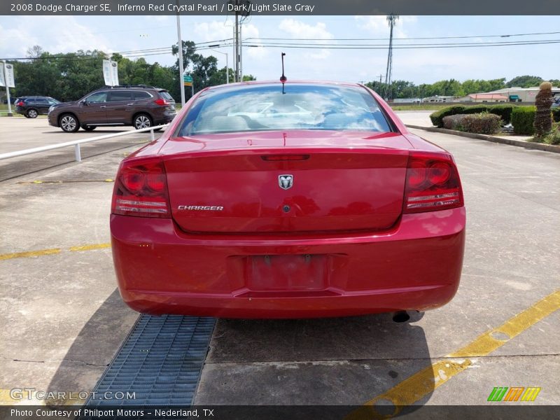 Inferno Red Crystal Pearl / Dark/Light Slate Gray 2008 Dodge Charger SE