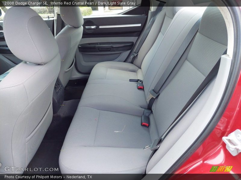 Inferno Red Crystal Pearl / Dark/Light Slate Gray 2008 Dodge Charger SE