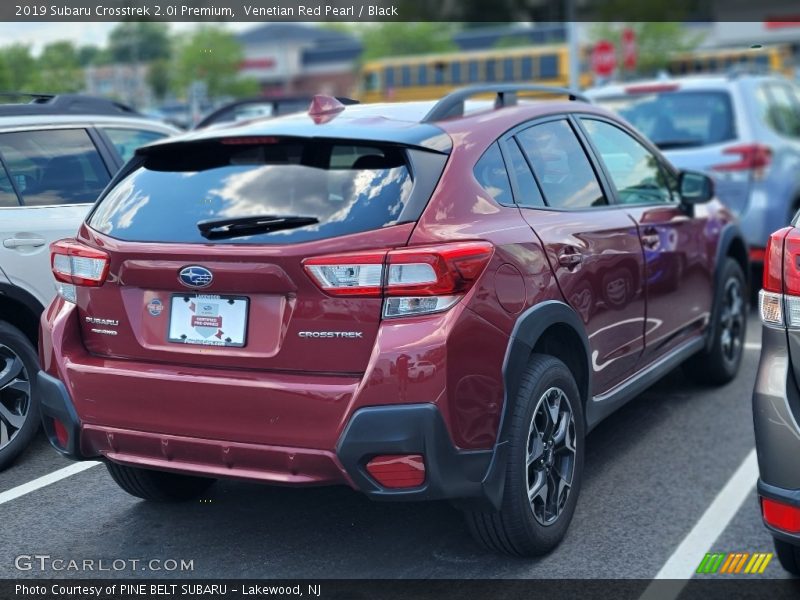 Venetian Red Pearl / Black 2019 Subaru Crosstrek 2.0i Premium