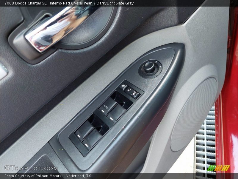 Inferno Red Crystal Pearl / Dark/Light Slate Gray 2008 Dodge Charger SE