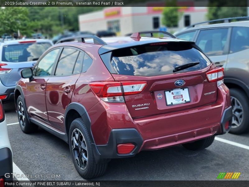 Venetian Red Pearl / Black 2019 Subaru Crosstrek 2.0i Premium