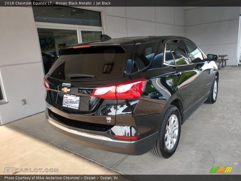 Mosaic Black Metallic / Jet Black 2018 Chevrolet Equinox LT