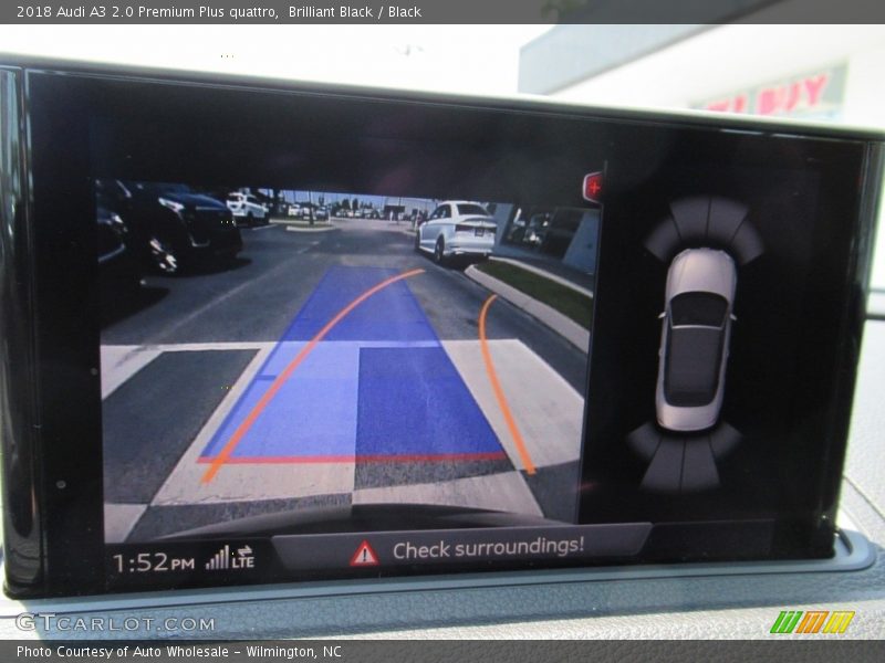 Brilliant Black / Black 2018 Audi A3 2.0 Premium Plus quattro