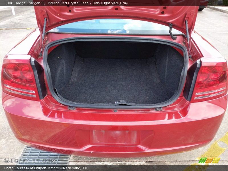 Inferno Red Crystal Pearl / Dark/Light Slate Gray 2008 Dodge Charger SE